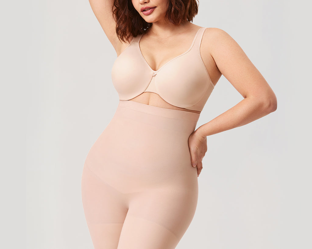 Women's High Waisted Shapewear Short Black