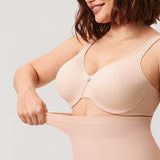 Women's High Waisted Shapewear Short Beige
