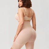Women's High Waisted Shapewear Short Beige