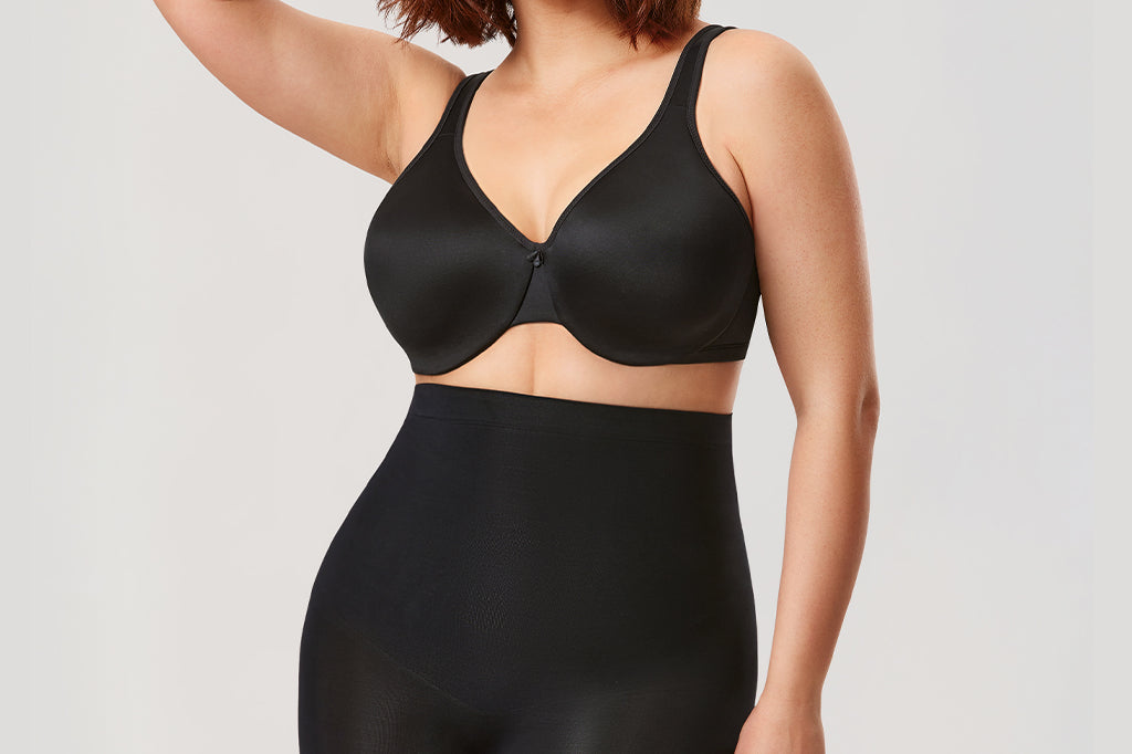 Women's High Waisted Shapewear Short Black
