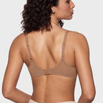 Women's Mesh Plunge Bra Gravel Beige