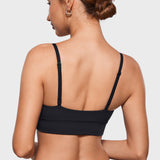 Women's Inbarely® Outwear Longline Triangle Bralette Black