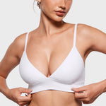 Women's Inbarely® Outwear Longline Triangle Bralette White