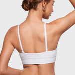 Women's Inbarely® Outwear Longline Triangle Bralette White
