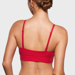 Women's Inbarely® Outwear Longline Triangle Bralette Lipstick Red