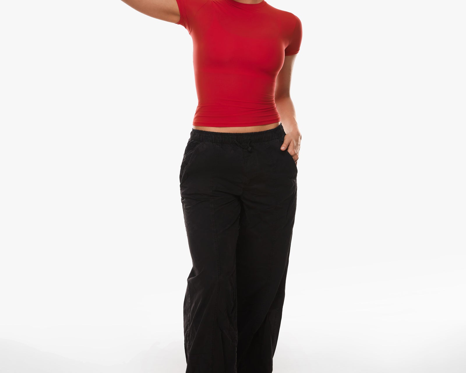 Women's Single Layer Basic Short Sleeve Top - Crew Neck Orchid Hush