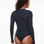Women's Single-Layer Basic Long Sleeve Shirts True Navy