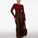 Women's Single-Layer Basic Long Sleeve Shirts Andorra