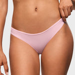Women's V-shaped Low Rise Thongs 3 Pack Chic 7 (3pack)