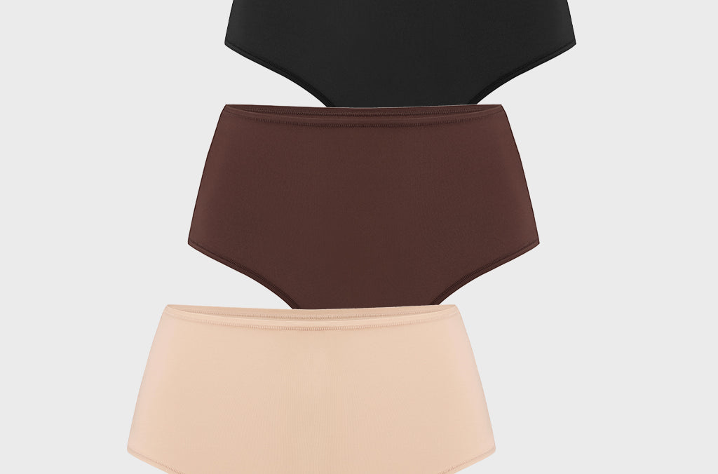 Women's Seamless High Rise Thongs 3 Pack Warm Beige (3pack)