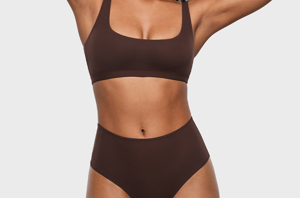 Women's Seamless High Rise Thongs 3 Pack Warm Beige (3pack)