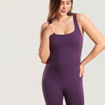 Women's Natrelax® Square Neck Maternity Romper Mysterious Grey