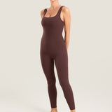 Women's Natrelax® Sleeveless Maternity Jumpsuit Taupe