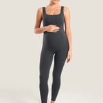 Women's Natrelax® Sleeveless Maternity Jumpsuit Mysterious Grey