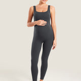Women's Natrelax® Sleeveless Maternity Jumpsuit Mysterious Grey