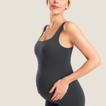 Women's Natrelax® Sleeveless Maternity Jumpsuit Mysterious Grey