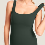 Women's Natrelax® Sleeveless Maternity Jumpsuit Hot Fudge Brown