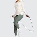 Women's Fleece Lined Leggings 28" Grey Sage