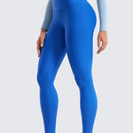 Women's Fleece Lined Leggings 28" Sparkle Blue