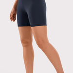 Women's Sleek Biker Shorts 6" Navy