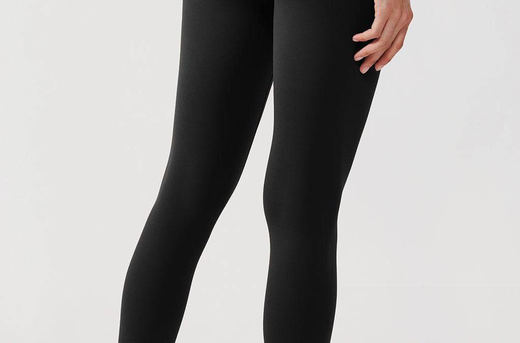 CRZ YOGA Women's Yoga Lounge High Rise Butterluxe Yoga Leggings 25'' Black