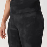 CRZ YOGA Women's Yoga Lounge High Rise Butterluxe Yoga Leggings 25'' Tie Dye Smoke Ink