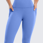 CRZ YOGA Women's Yoga Leggings 25" with Pockets Wild Indigo