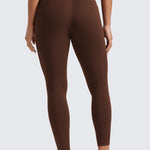 CRZ YOGA Women's Yoga Leggings 25" with Pockets Lava Brown