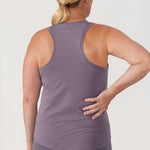 Women's Pima Cotton Racerback Tank Top Mojave Tan