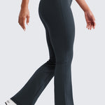 CRZ YOGA Women's High Waist Flare Leggings 30.5" Black