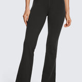 CRZ YOGA Women's High Waist Flare Leggings 32" True Navy