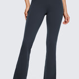 CRZ YOGA Women's High Waist Flare Leggings 32" True Navy