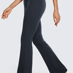 CRZ YOGA Women's High Waist Flare Leggings 32" True Navy