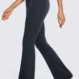 CRZ YOGA Women's High Waist Flare Leggings 32" True Navy