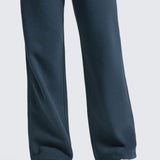 CRZ YOGA Women's Cotton Fleece Lined Sweatpants 30" Taupe