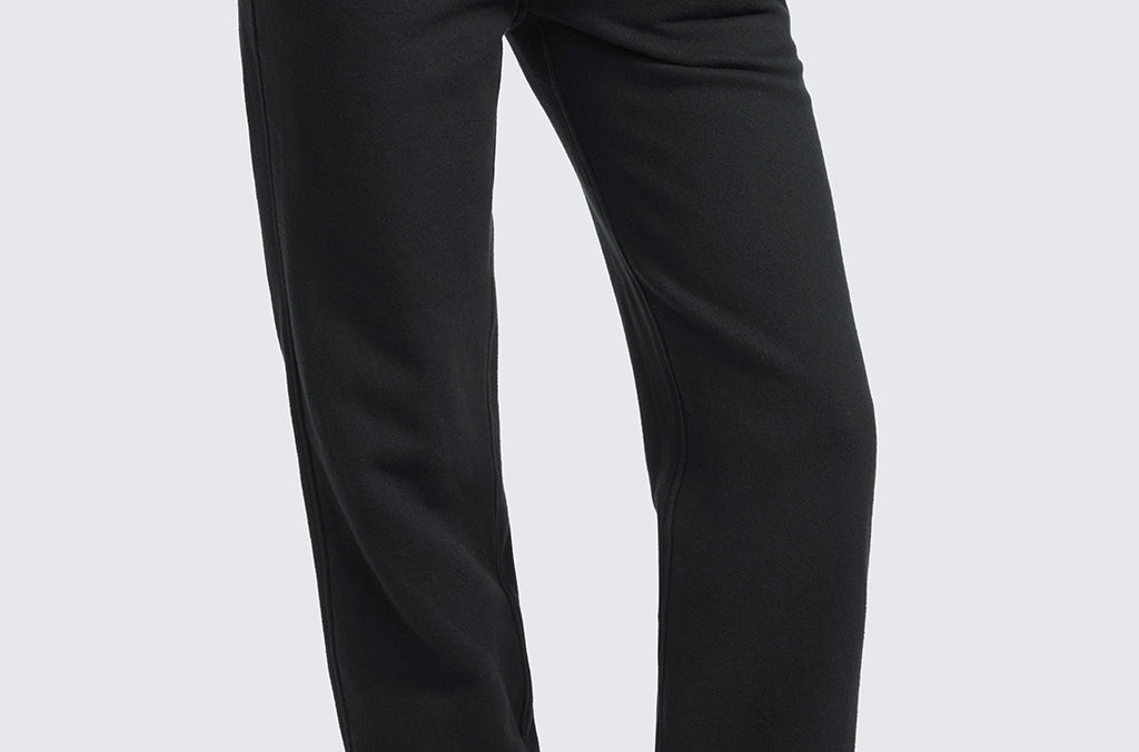 CRZ YOGA Women's Cotton Fleece Lined Sweatpants 28" Taupe