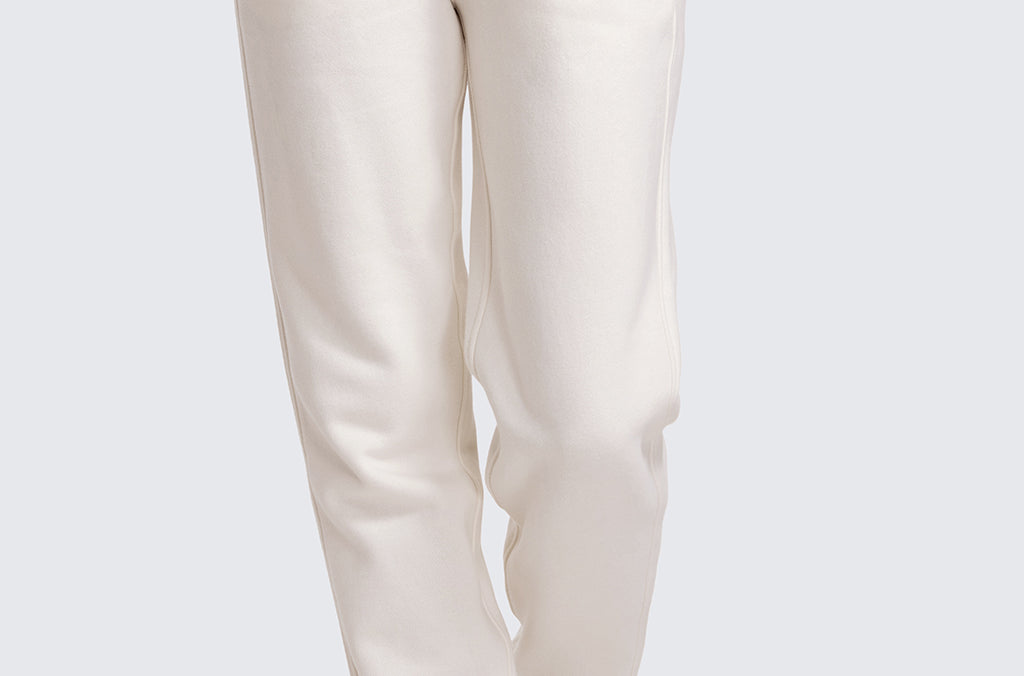 CRZ YOGA Women's Cotton Fleece Lined Sweatpants 28" Black