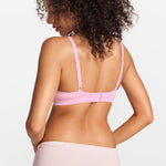 SOULVOR V-Neck Wireless unpadded Bralette Sweet Pink