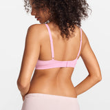 SOULVOR V-Neck Wireless unpadded Bralette Sweet Pink