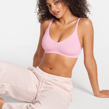 SOULVOR V-Neck Wireless unpadded Bralette White
