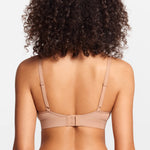 SOULVOR wireless V-neck triangle Bralette Natural