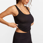 SOULVOR Fold Over Pleated Sleep Shorts Deep Ocean Blue