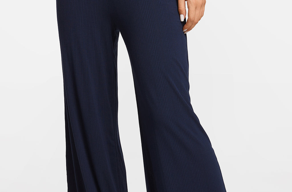 SOULVOR Wide Leg Casual Pants Light Khaki Heather