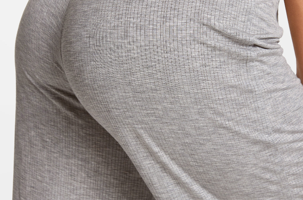 SOULVOR Wide Leg Casual Pants Light Khaki Heather