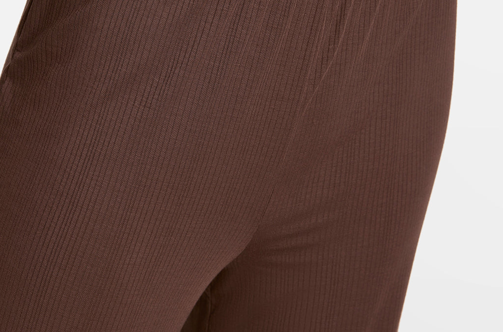 SOULVOR Wide Leg Casual Pants Hazelnut