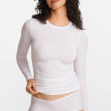 SOULVOR Long Sleeve Crew Neck T-Shirt Twilight Gray