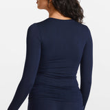 SOULVOR Long Sleeve Crew Neck T-Shirt Twilight Gray