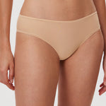 Women's Cheeky High Cut Bikini 3 Pack Beige (3pack)