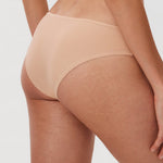 Women's Cheeky High Cut Bikini 3 Pack Warm Beige (3pack)