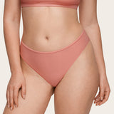 Women's Cheeky High Cut Bikini 3 Pack Parchment (3pack)